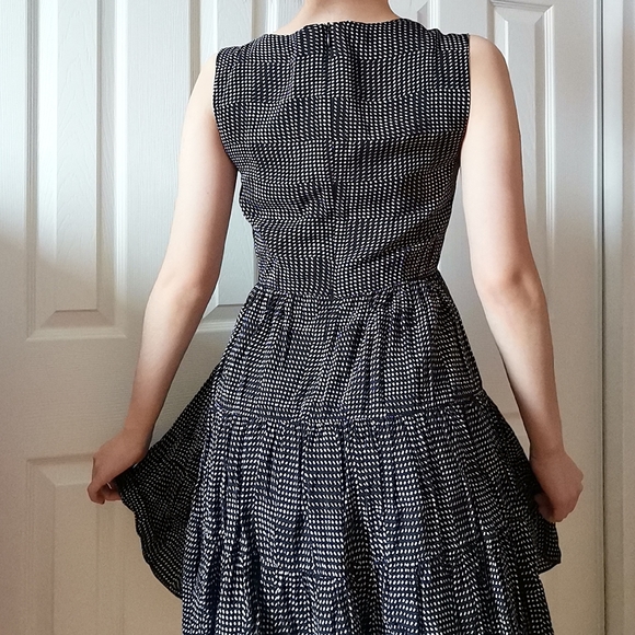Black polka dot dress - Picture 3 of 6